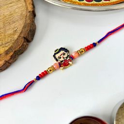 Cute Bal Gopal Rakhi for Kids Traditional Krishna Handmade Rakhi for Kids and Brother-image-39