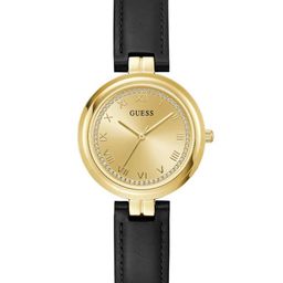 GUESS Women Brass Dial & Leather Straps Analogue Watch U1445L1M-picture-36