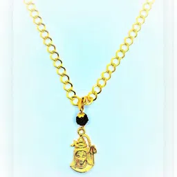 RAVIOUR LIFESTYLE Unisex Gold Pendant-picture-26