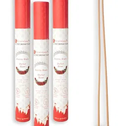 GaneshaSpeaks 120-Pcs Brown Wooden Incense Stick-image-85