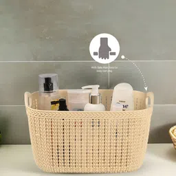 Aura Cream-Coloured Set of 2 Regular Multi-Utility Organisers image 3