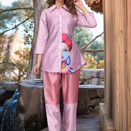 Anouk Printed Shirt & Trouser Co-Ord Set-picture-42