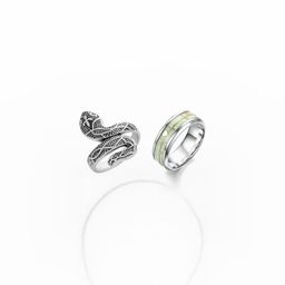 Dynamic Retail Global Men Silver Ring-46