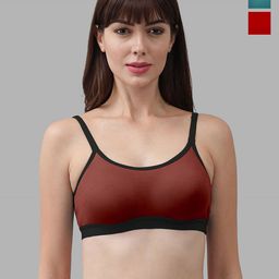 Samvar Multi Cotton Non-Wired Non Padded Minimizer Bra-picture-34