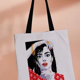 ARTBUG Printed Shopper Tote Bag-image-51