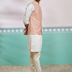 VASTRAMAY Men Regular Kurta with Pyjamas image 5