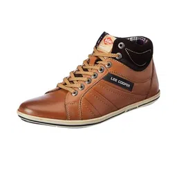 Lee Cooper Men Tan Formal Shoes-image-76