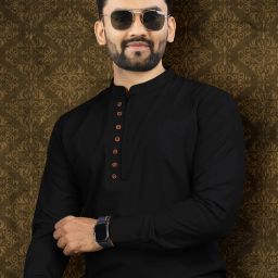 Men Solid Polyester Straight Kurta-image-71