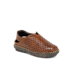 Hopscotch Girls Synthetic Leather Flats with Buckles Mojaris-picture-31