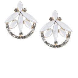 OPUS GEMS Artificial Stones Studded Floral Shaped Studs-image-80