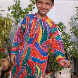Tura Turi Boys Multi Kurta Sets-image-43