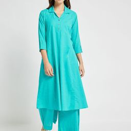 Span A-line Printed Kurta-picture-51