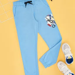 Pantaloons Junior Boys Graphic Printed Track Pants-image-40