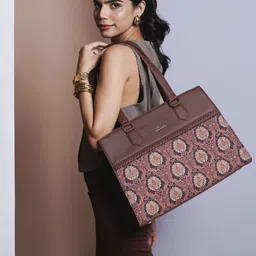 ZOUK Women Ethnic Motifs Printed Structured Shoulder Bag-image-13