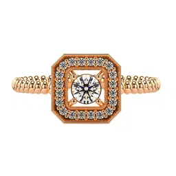 VALANOVA Women Rose Gold Ring Diamond-picture-41