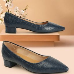 Carlton London Textured Block Pumps-picture-50