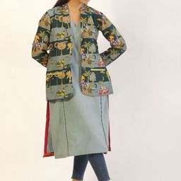 UDD Floral Embroidered Tailored Jacket-image-46