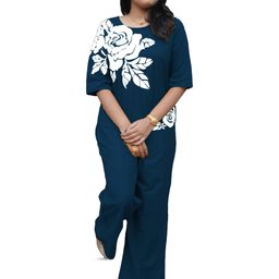 BlueWears Printed T-shirt with Palazzos-image-115