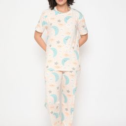 Camey Women Printed Night suit-image-74