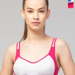 ULLAS Women Pack Of 3 Pure Cotton Full Coverage Non-Wired T-shirt Bra-picture-32