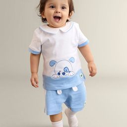 My Milestones Boys T-shirt with Shorts-98