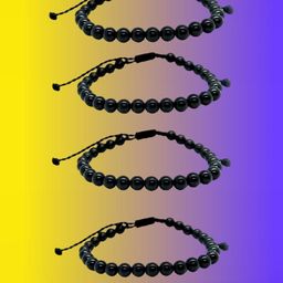 Dynamic Retail Global Unisex 4 Pieces Beaded Wraparound Bracelets-picture-40