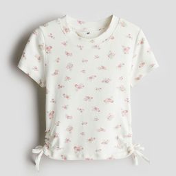 H&M Drawstring-Detail Jersey Top-image-46