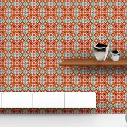 ArtzFolio Printed UV-Resistant Anti-Bacterial Abstract Retro Grunge Peel & Stick Wallpaper-image-25