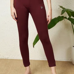 LERIYU Women Mid-Rise Ankle-Length Leggings-image-27
