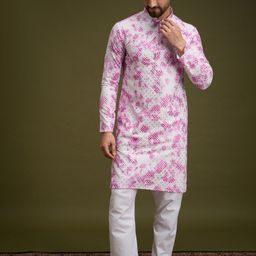 Anouk Men Embroidered Thread Work Kurta-picture-22