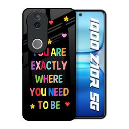 QRIOH Typography Printed IQOO Z10R 5G Back Case-picture-40