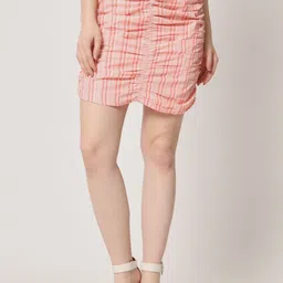 CORSICA Printed Pencil Mini Skirt-image-28