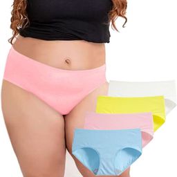 Diving Deep Pack of4 Cotton Hipster Briefs-image-94