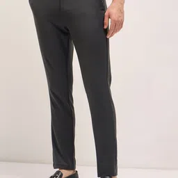 THE BEAR HOUSE Men Slim Fit Trousers-image-8
