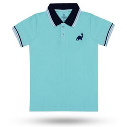 Dechado Boys Solid Polo Collar T-shirt-image-77