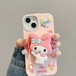 CASE CREATION Cartoon Characters Printed iPhone 15 Pro Max Bumper Case Mobile Accessories-15