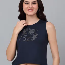 Dressitude Women Typography Pure Cotton T-shirt-image-39