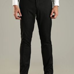 Tommy Hilfiger Men Regular Fit Formal Trousers-picture-13