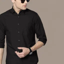 ADWYN PETER Men Classic Opaque Casual Shirt-image-39