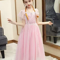 LULU & SKY Girls Embellished Maxi Dress-image-30