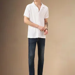 Dennis Lingo Men Smart Opaque Striped Casual Shirt-image-33