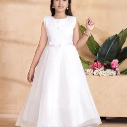 BAESD Girls Net Maxi Dress-picture-36