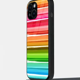 macmerise Geometric Printed iPhone 14 Back Case Mobile Accessories-16