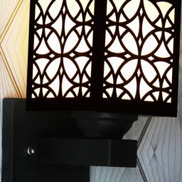 Gojeeva Black Wood Square Wall Lamps-picture-41