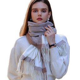 Alexvyan Women Checked Stole-2