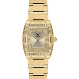 SANTA BARBARA POLO & RACQUET CLUB Women Dial & Stainless Steel Bracelet Style Straps Analogue Watch-picture-18