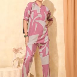 TRUNDZ Women Abstract Printed Night suit-image-84