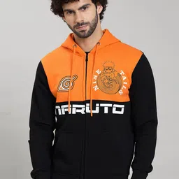 Free Authority Naruto Printed Regular Fit Hoodie-image-35
