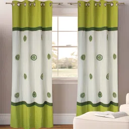 Dekor World Multicoloured Set of 2 Door Curtain-picture-24