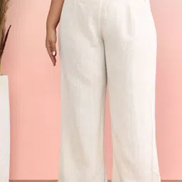 anayna Women Flared Ethnic Palazzos-image-4